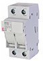 2 Pole, 10 x 38 mm Fuse Size, and 18 to 8 AWG Wire Size Fuse Holder
