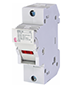 1 Pole, 14 x 51 mm Fuse Size, and 16 to 6 AWG Wire Size Fuse Holder with LED Indication