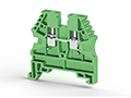 5.00 mm Width and 44.20 mm Height Green Terminal Block