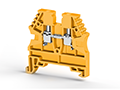 5.00 mm Width and 44.20 mm Height Yellow Terminal Block