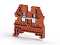 5.00 mm Width and 44.20 mm Height Red Terminal Block