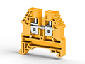 8.00 mm Width and 44.20 mm Height Yellow Terminal Block