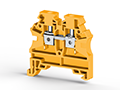 6.00 mm Width and 44.20 mm Height Yellow Terminal Block