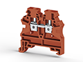 6.00 mm Width and 44.20 mm Height Red Terminal Block