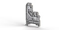 6.00 mm Width and 44.20 mm Height Beige Terminal Block