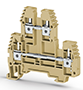 6.00 mm Width and 64.00 mm Height Beige Terminal Block (KL319100)