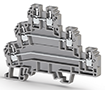 6.00 mm Width and 87.15 mm Height Gray Terminal Block