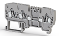 5.00 mm Width and 66.60 mm Height Gray Terminal Block