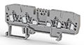 5.00 mm Width and 81.40 mm Height Gray Terminal Block