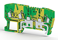5.00 mm Width and 66.60 mm Height Yellow-Green Terminal Block