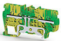 5.00 mm Width and 76.40 mm Height Yellow-Green Terminal Block