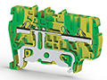 5.00 mm Width and 64.85 mm Height Yellow-Green Terminal Block