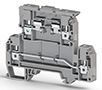 8.00 mm Width and 82.50 mm Height Gray Terminal Block