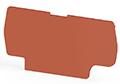 2.00 mm Width, 70.00 mm Height, and 32.50 mm Total Depth Red End Plate