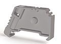 45.1 mm Height Gray End Stopper