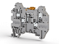 6.00 mm Width and 57.83 mm Height Gray Terminal Block