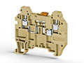 6.00 mm Width and 57.83 mm Height Beige Terminal Block