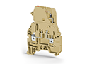 6.20 mm Width and 54.00 mm Height Beige Terminal Block
