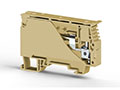 10.00 mm Width and 74.40 mm Height Beige Terminal Block