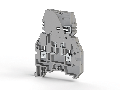 6.20 mm Width and 54.00 mm Height Gray Terminal Block