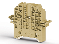 75.7 mm Height Beige End Stopper