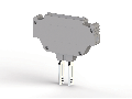 Socket with Diode for AVK 2.5 F and CF