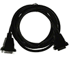 D-SUB Series 15 Pin DIN Rail Mounted Interface Module Cable