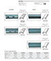 Data Sheet for TS Series 35 x 15 mm Size and 2 m Length Steel Slotted Deep DIN Rail